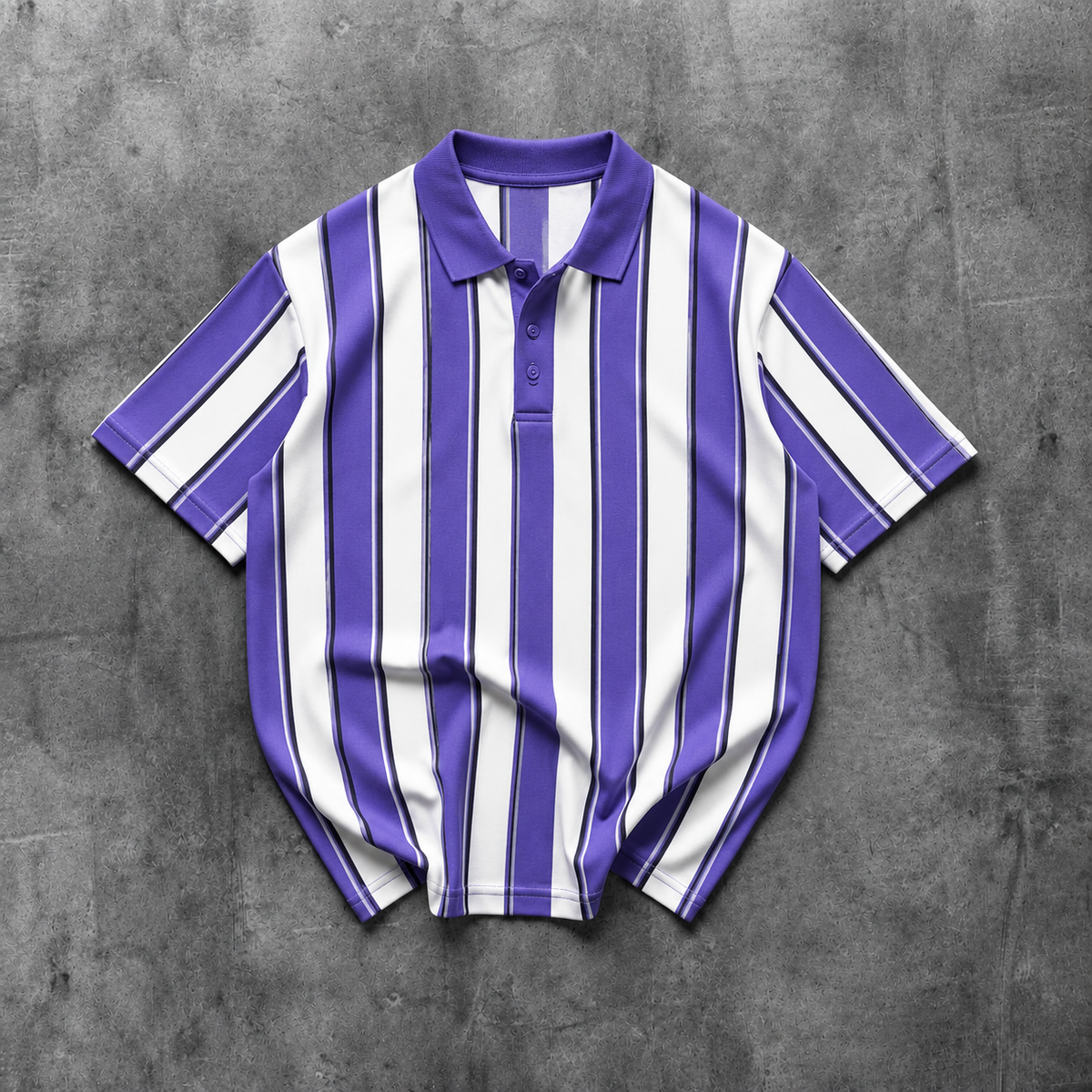 Men's Striped Polo T-Shirt |