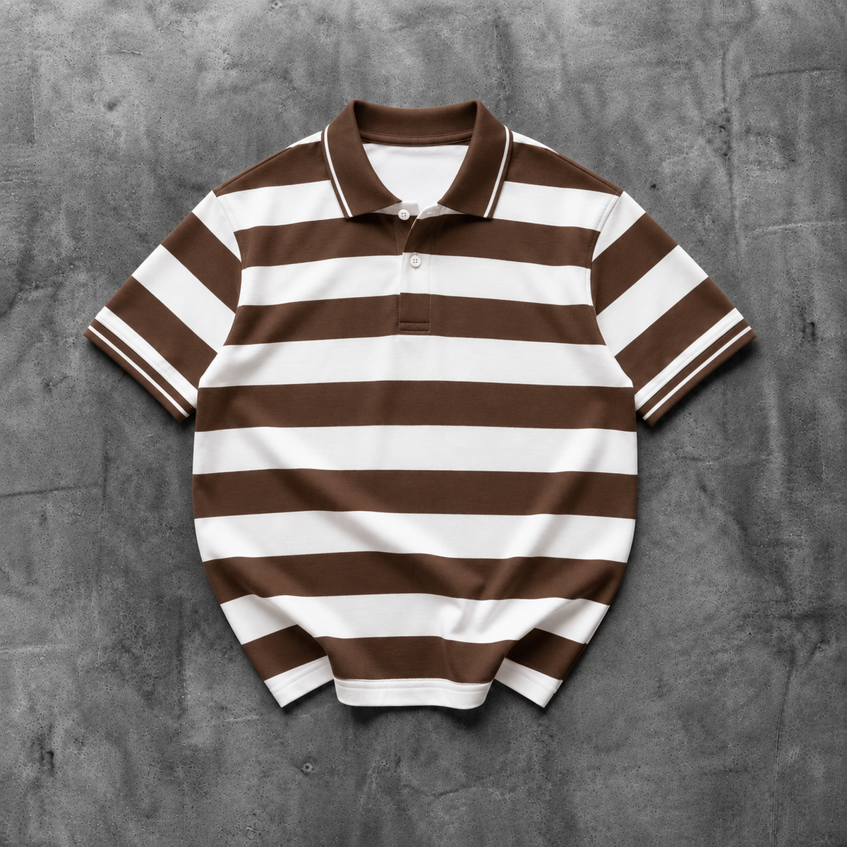 Men's Striped Polo T-Shirt |
