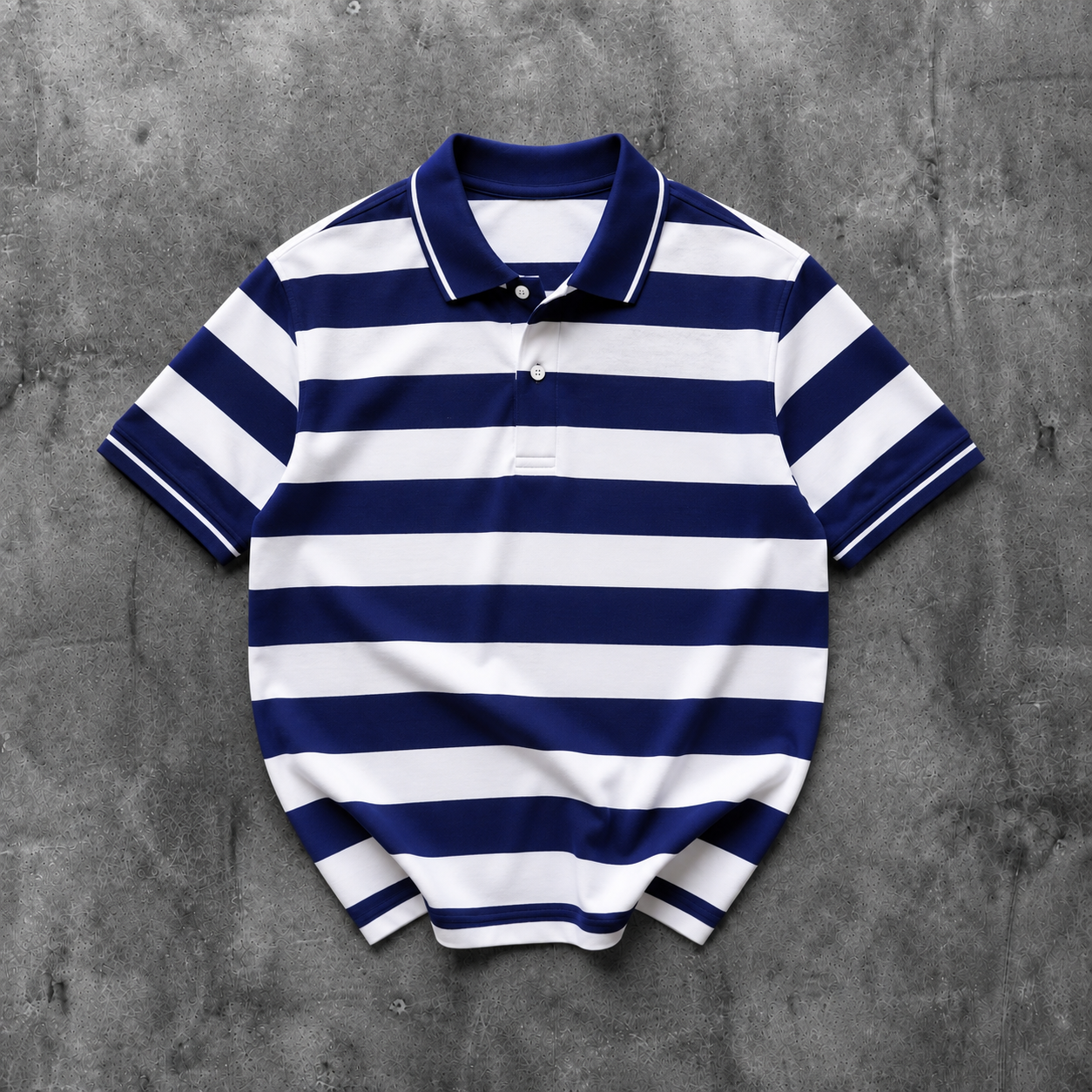 Men's Striped Polo T-Shirt |