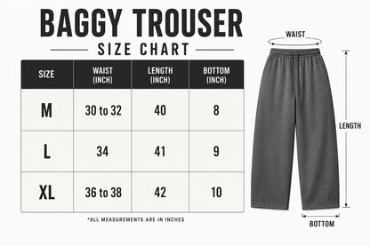 Men's Relaxed Fit Wide-Leg Trousers – Premium Casual Pants