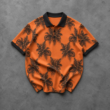 Men’s Printed Polo Shirts | Floral & Tropical Casual Wear