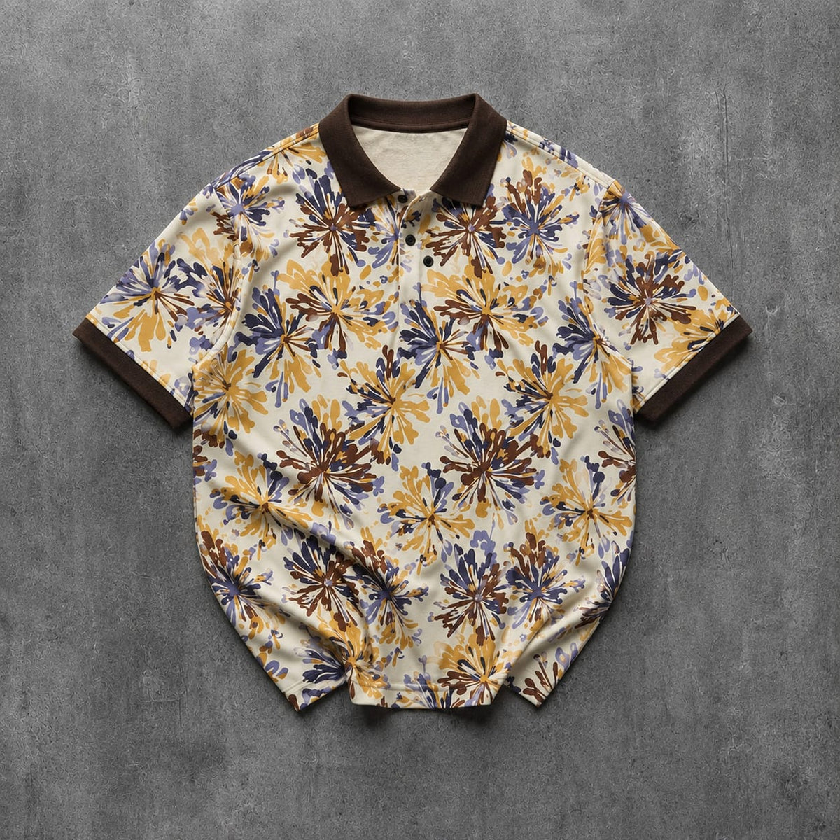 Men’s Printed Polo Shirts | Floral & Tropical Casual Wear
