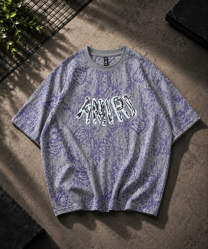 Men’s Oversized Graphic T-Shirt – Premium All-Over Print Streetwear Tee