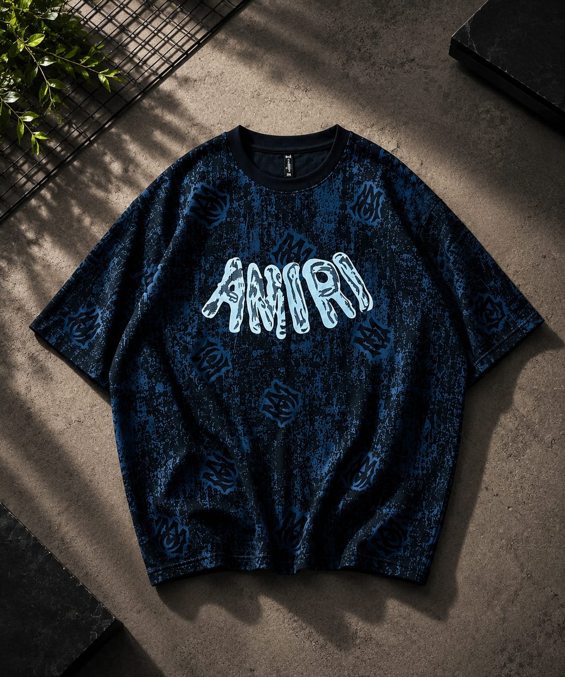 Men’s Oversized Graphic T-Shirt – Premium All-Over Print Streetwear Tee
