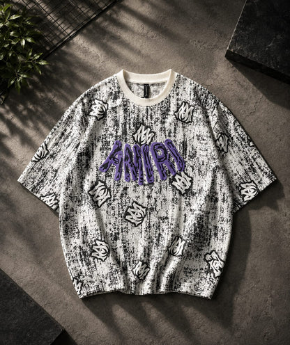 Men’s Oversized Graphic T-Shirt – Premium All-Over Print Streetwear Tee
