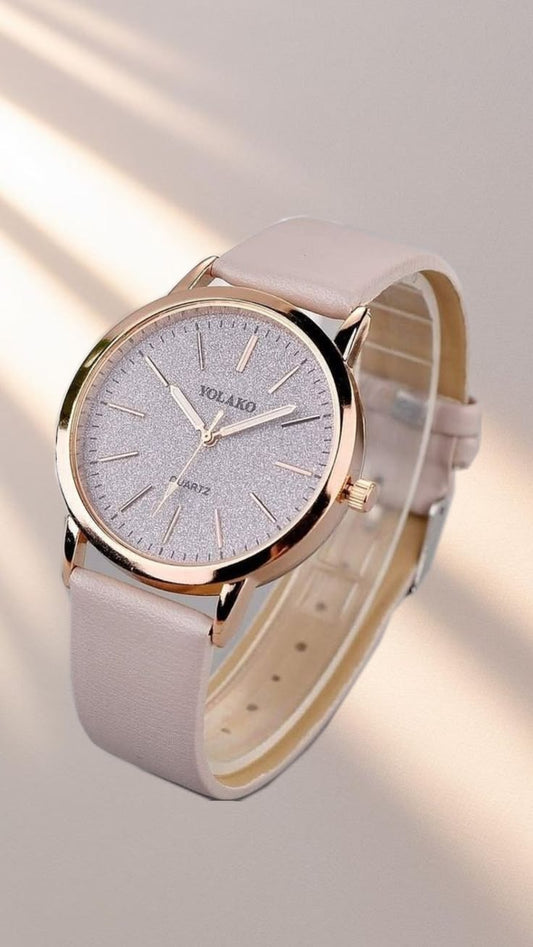 Women Watches Luminous Leather Bracelet Simple Watch For Women Elegant Fashion Quartz Watch For Ladies Best Wristwatch For Girls